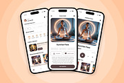 Serivana - Yoga App Design Template, an App Template by productype1 (Thumbnail 4 of 5)