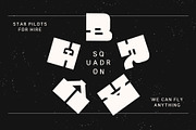 Badmoon Slab - A Space Western font, a Slab Serif Font by Nick Mac (Thumbnail 4 of 8)