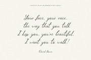Lovely Kiss script font, a Script Font by CuteDreamyDesign (Thumbnail 3 of 16)