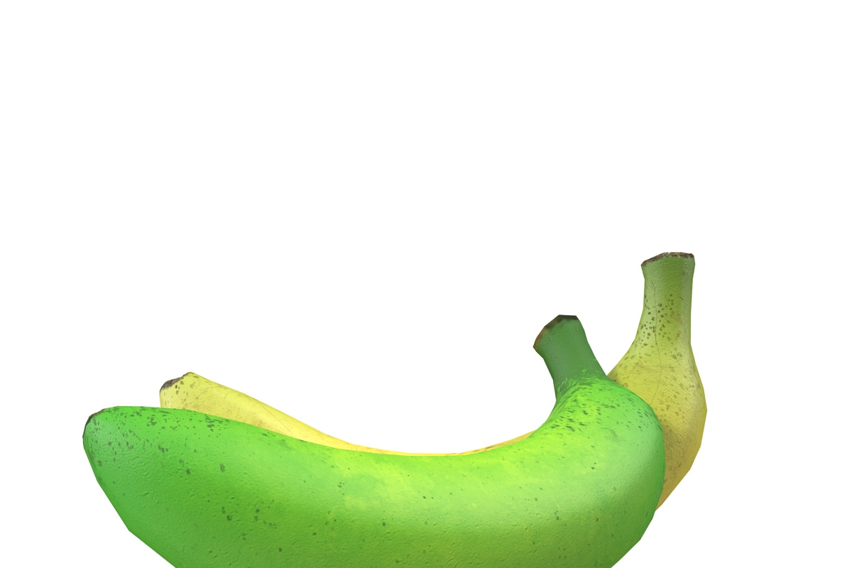 Bananas, a Food & Drink 3D Model by AndrewWhite (Photo 8 of 11)