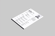 Resume - Curriculum Vitae Mockup, an Advertising Mockup by Illusiongraphic (Thumbnail 12 of 22)