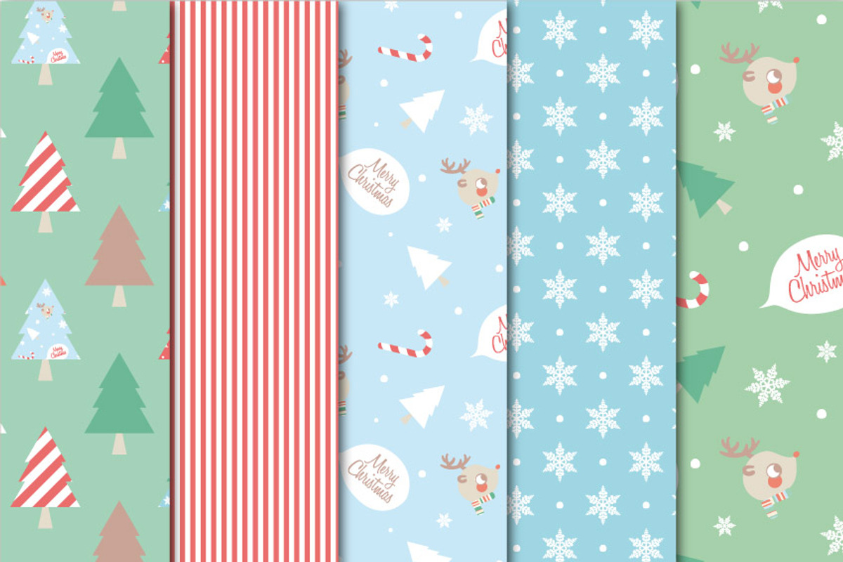 Digital Papers Christmas preview 3