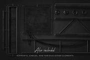 Neon alphabet kit, an Object Graphic by MiksKS (Thumbnail 5 of 11)