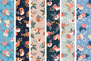 Ivy & Bloom - Seamless Patterns, a Pattern Graphic by Petite Salade (Thumbnail 3 of 4)