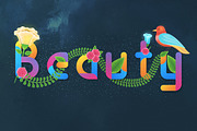 Atmosfhira | Colorfont, a Font by Mojibam (Thumbnail 5 of 6)