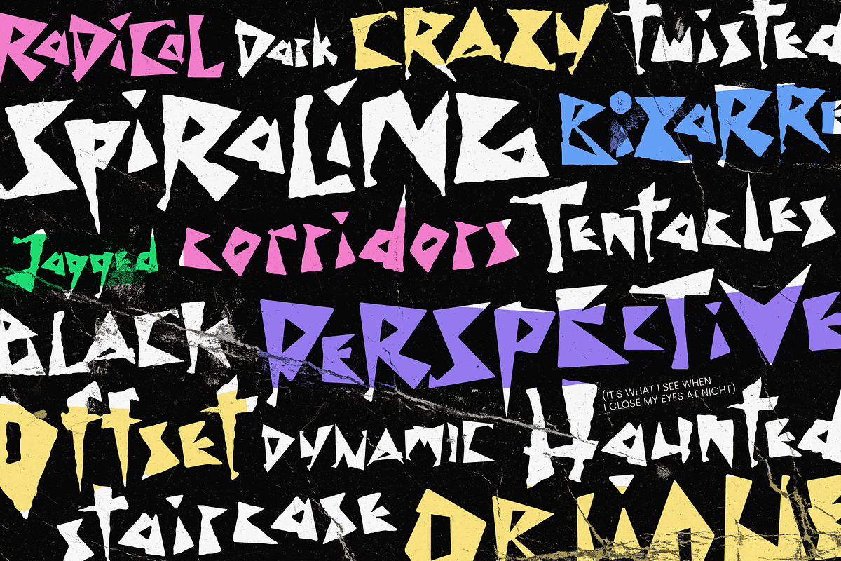 Shock Value - An Expressionist Font, a Font by Wingsart Studio (Photo 7 of 13)