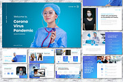 Corona Virus - Medical Powerpoint, a Presentation Template by Dhabee (Thumbnail 1 of 13)