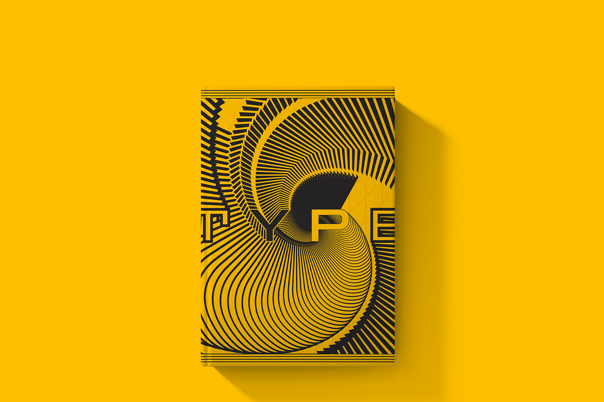 Yellow Geometric Cover Design Bundle, a Poster Template by NJ Himel (Photo 6 of 40)