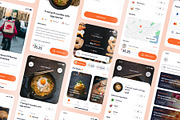 FoodCort - Food Delivery App Ui Kits, an UI Kit Template by Minialis (Thumbnail 5 of 6)