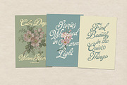 The Roycella Script, a Script Font by Letterhend Studio (Thumbnail 4 of 9)