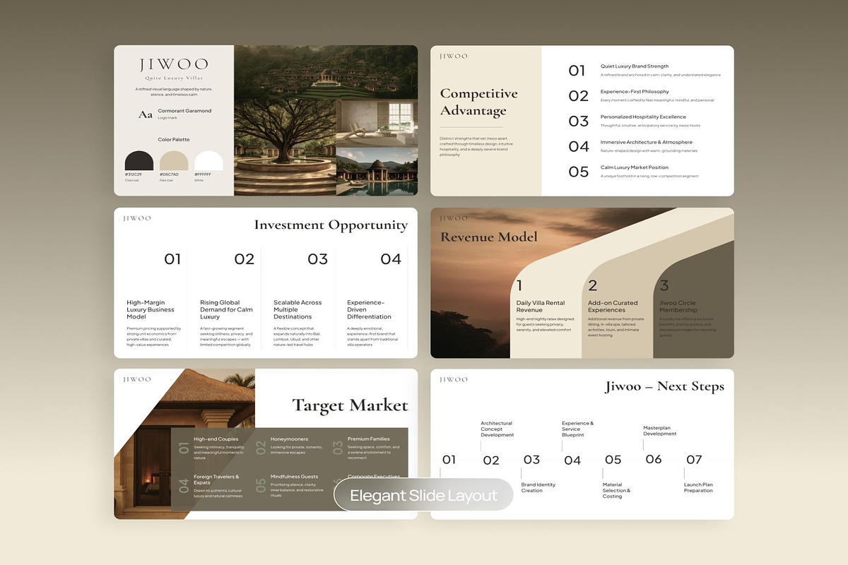 Jiwoo Luxury VillaResortPresentation, an UI Kit Template by Creative Perspective (Photo 6 of 7)