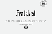 Frakked, a Blackletter Font by Doug Best Foundry (Thumbnail 2 of 6)