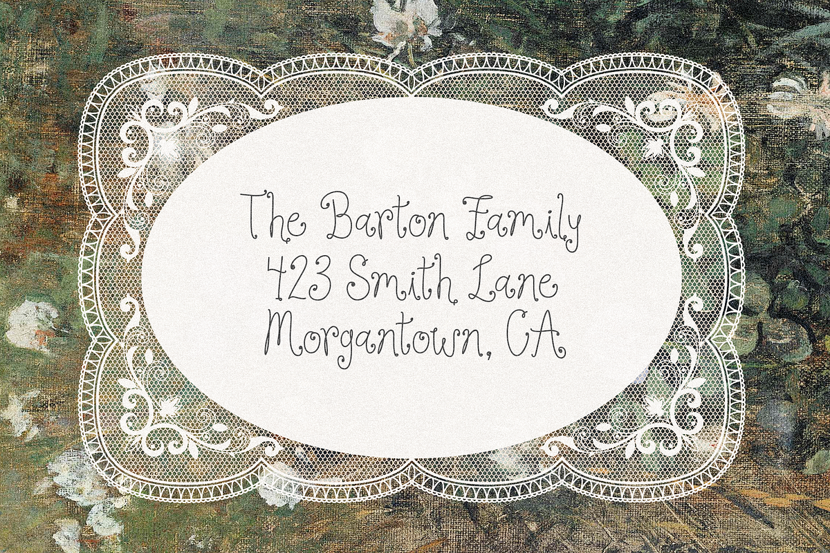 Nora Jean | Swirly Whimsy Font, a Handwritten Font by KA Designs (Photo 4 of 17)