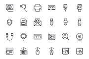 Computer and IT Icons, an Outline Icon by Middltone (Thumbnail 4 of 4)