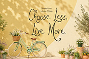 MidelaAruse - Simple Minimal Script, a Script Font by HypeWorksCo (Thumbnail 13 of 15)