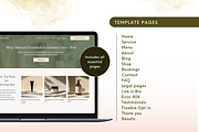 Esthetician Website Template, a Squarespace Template by Pretty Boss Designs (Thumbnail 3 of 6)