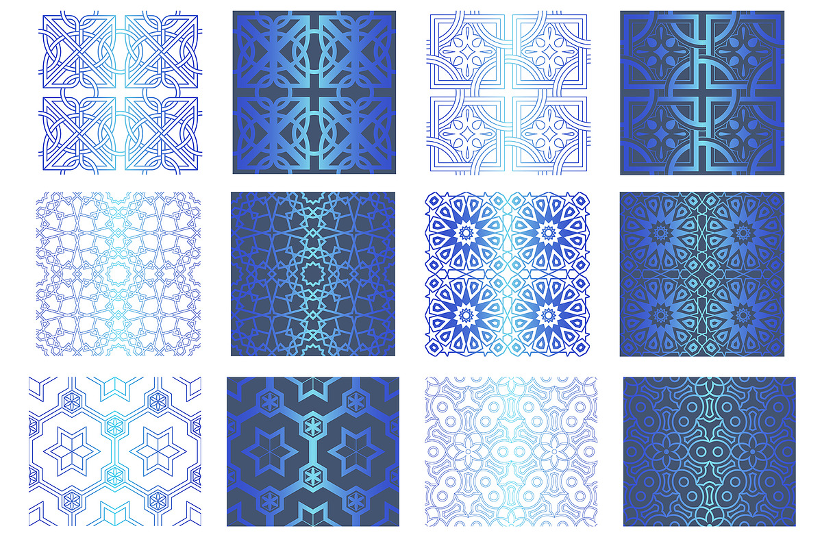 Moroccan Seamless Patterns, a Pattern Graphic by Artspace (Photo 2 of 5)