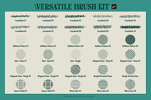 Versatile Brush Kit For Procreate