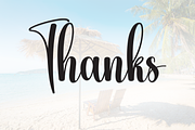 Vacation | Script Font, a Handwritten Font by Scratchones (Thumbnail 9 of 9)