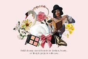 Sweetheart Scrapbook Girly Collage, an Object Graphic by SunnyAfternoons (Thumbnail 8 of 10)