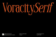 Voracity - Serif Display Font