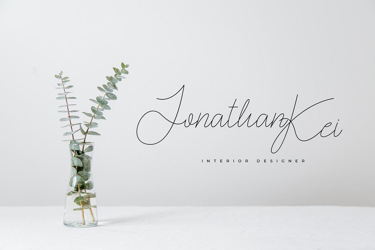 The Melancholy Font | Thin Script, a Script Font by Jadatype.id (Photo 4 of 6)