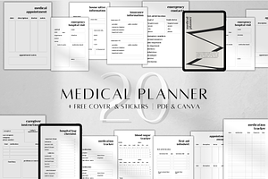 Canva Medical Planner Printable