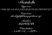 Mariabella/Millenial, a Script Font by Naqsya.Co (Thumbnail 8 of 10)