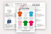 Line Sheet For Wholesale Template, a Stationery Template by Design Zone (Thumbnail 5 of 7)