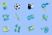 3D Hobby Icon, an Object Graphic by Artnivora.Std (Thumbnail 4 of 4)