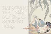 Qene-G - Duo Serif & Signature, a Serif Font by Balibilly Design (Thumbnail 9 of 15)