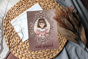 Ghost stories, Halloween clipart set, an Illustration by Mrs.Swan_Design (Thumbnail 6 of 7)