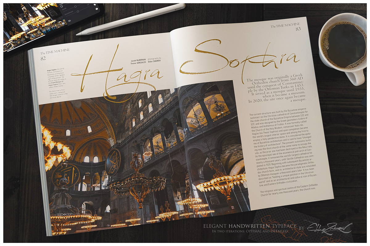 Reissfeder: Handwritten Typeface, a Handwritten Font by Eldar Zakirov's (Photo 9 of 29)