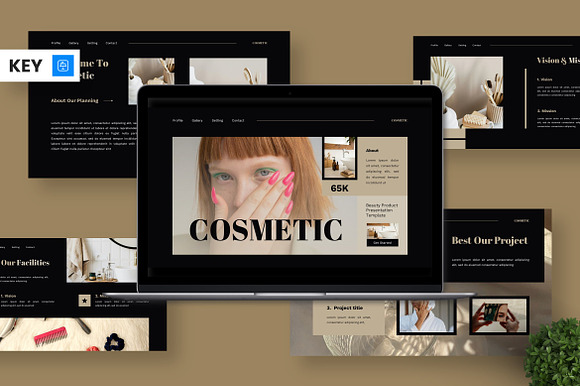 Cosmetic - Beauty Product Keynote preview 7