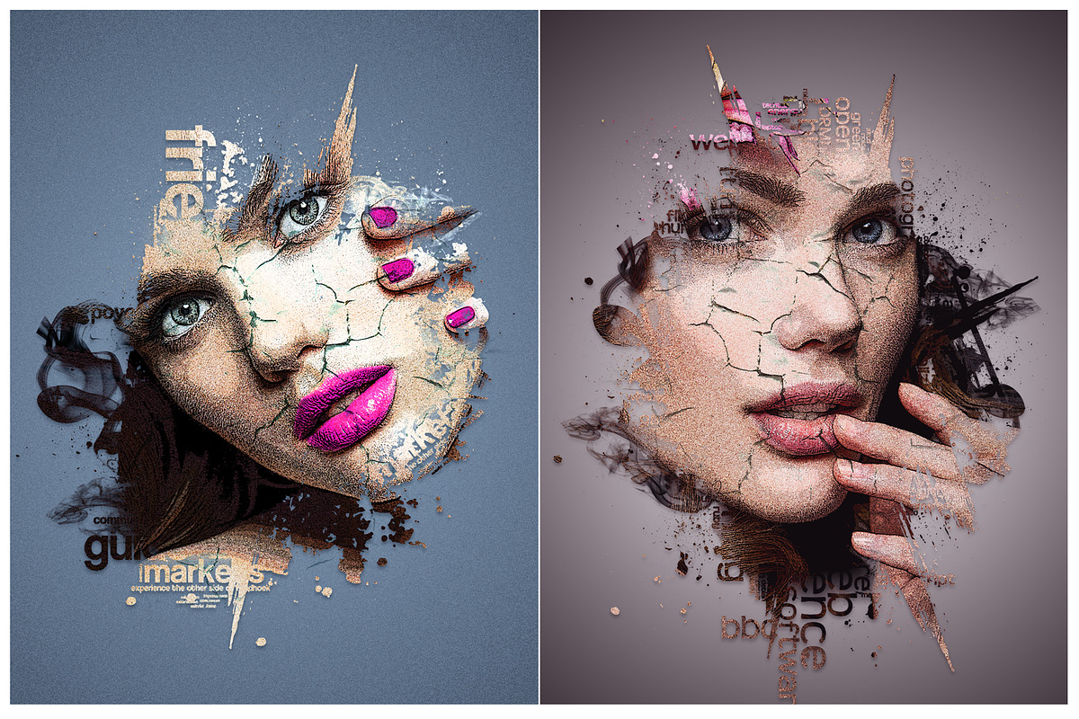 Typography Photo Template, a Brochure Template by Graphic_Art (Photo 3 of 5)