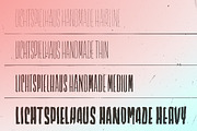 Lichtspielhaus Handmade, a Font by Typocalypse (Thumbnail 6 of 10)