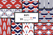BUTI geometric seamless patterns., a Pattern Graphic by Peolla (Thumbnail 1 of 9)