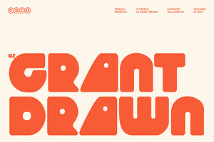CS Grant Drawn, a Sans Serif Font by Craft Supply Co.