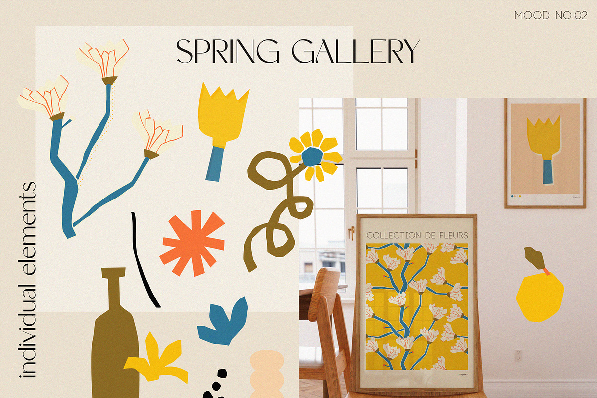 Spring Gallery - Abstract Posters, a Decorative Illustration by lokko ...