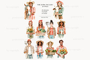 Farm Life Clipart | Animals Images, a Seasonal Illustration by GlamArtZhanna (Thumbnail 4 of 8)