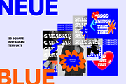 Neue Blue Instagram Post CANVA, a Social Media Template by Elokka Std. (Thumbnail 2 of 9)