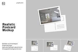Postcard Mockup