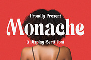 Monache - Display serif font, a Serif Font by Almeera Std (Thumbnail 1 of 8)