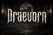 Draevorn — Gothic Blackletter Font, a Blackletter Font by Wow Magic (Thumbnail 4 of 5)