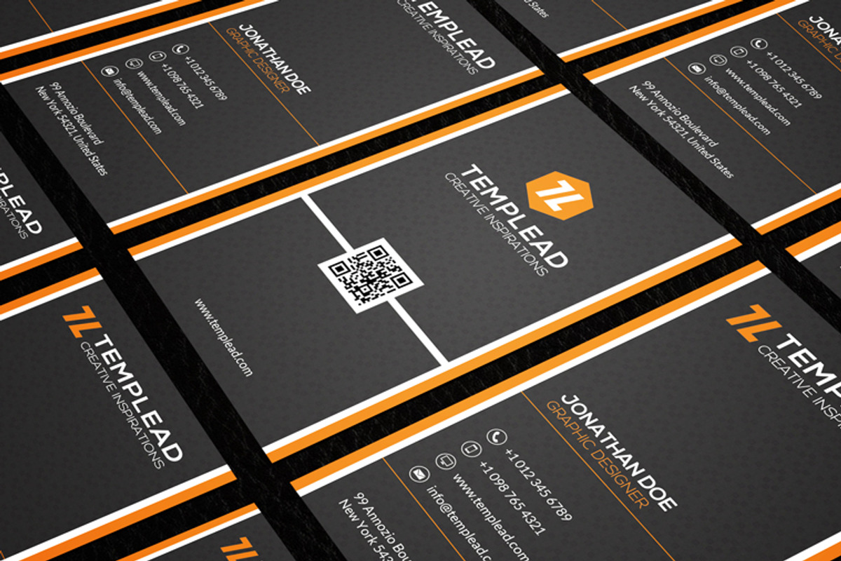 Corporate Business Card CM147, a Business Card Template by annozio (Photo 4 of 4)