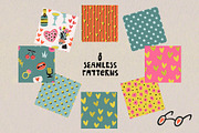 Groovy Valentine clipart collection, a Seasonal Illustration by Paper Cherry (Thumbnail 6 of 21)