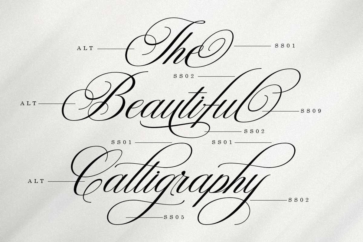 Wonderful Script, a Script Font by Has_rizal (Photo 3 of 10)