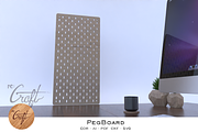 Laser cut files Peg Board 12 Size, a Templates & Theme by StanleyTirtoutomo (Thumbnail 3 of 8)