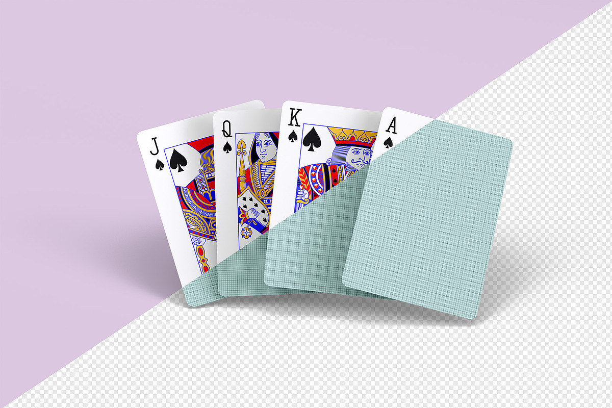 Playing Cards Mockup v.8 - 8 views, an Advertising Mockup by Illusiongraphic (Photo 10 of 22)