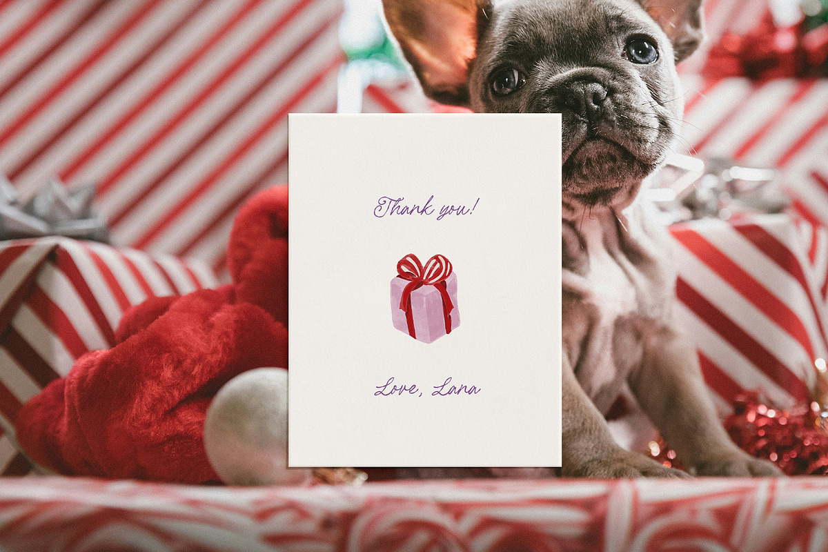Hand-Drawn Quirky Christmas Whimsy, an Object Graphic by Lana Elanor (Photo 11 of 11)